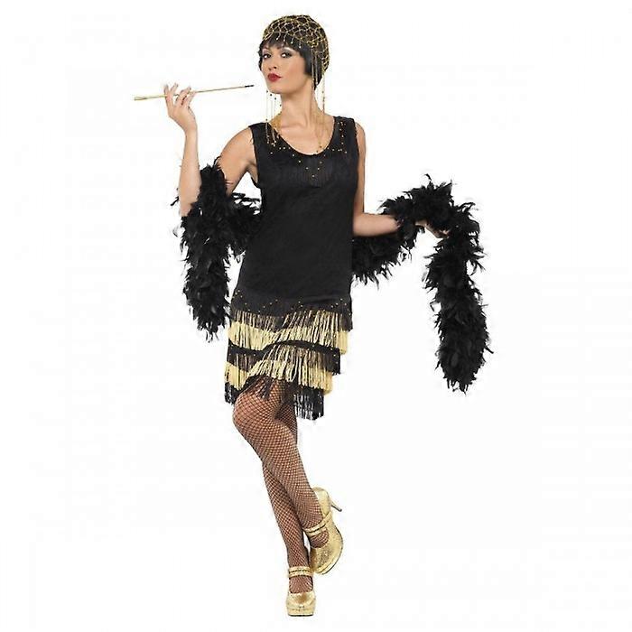 Smiffys Dame / Dame 1920-tallet Flapper Kostume Kjole
