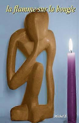 la flamme sur la bougie