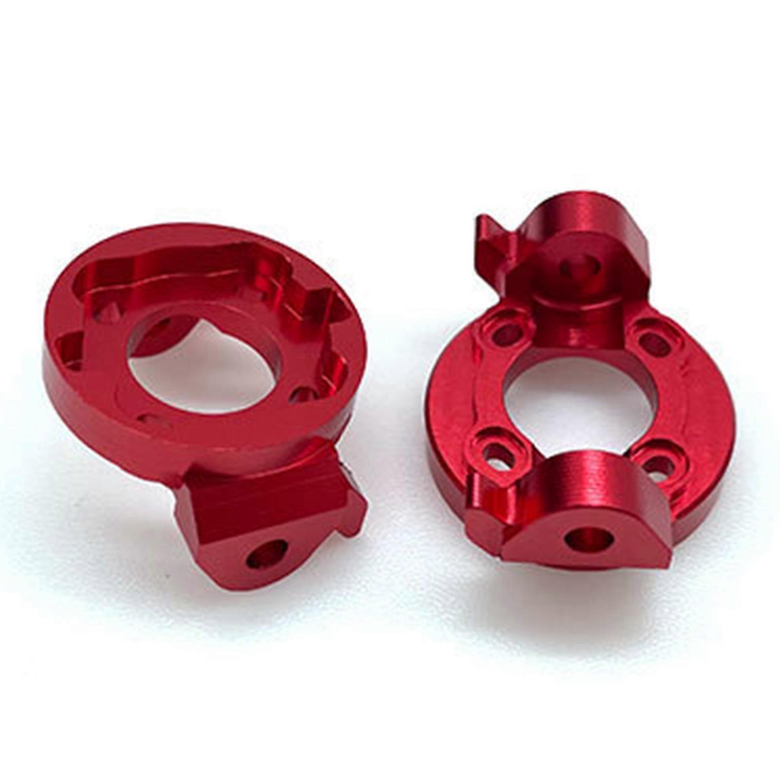 RC Modell Legierung Auto Front C-Nabe Ein Satz Autoteile Metall Made Model Autoteile Werkzeuge rot
