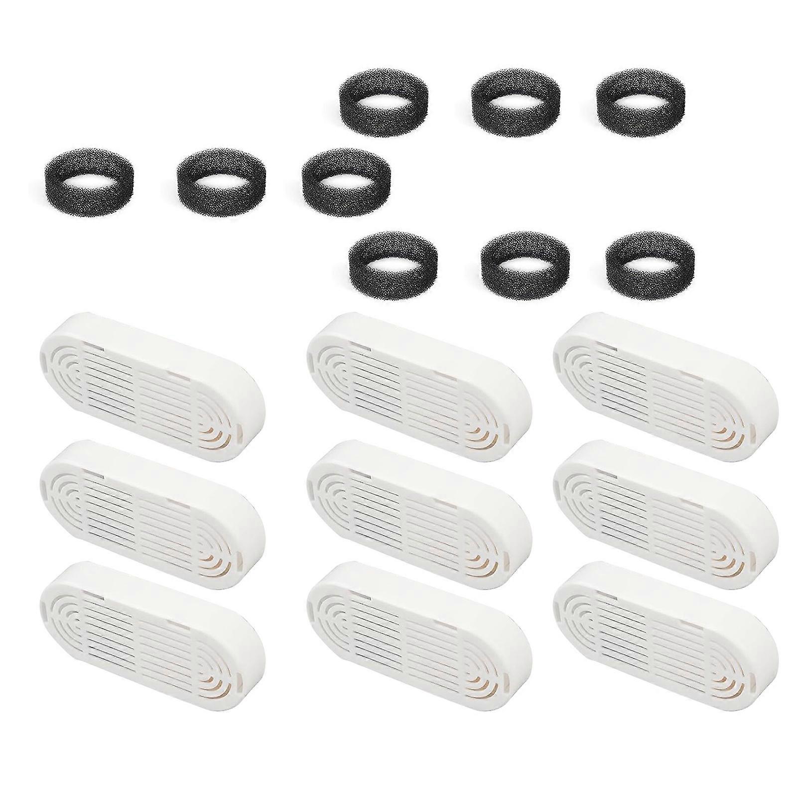 Set of 3/6/9 Cat Water Fountains Filters Replacement Dog Fountains Filter Sponge Filter Foam Set for WaterPurification