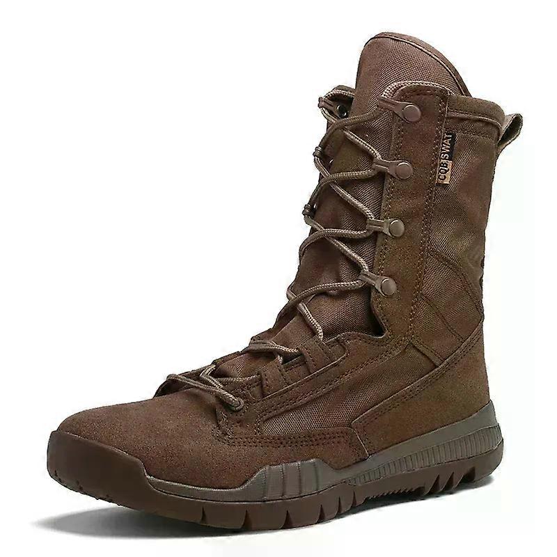 Outdoor Boots High Top Lightweight Boots Desert Anti Slip Shoe Lace Up Design Couple Hiking Boots Mesh Breathable Men Boots Boy