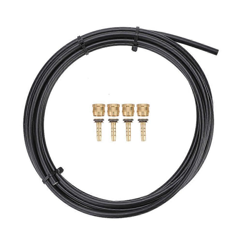 Bicycle Hydraulic Brake Hose Tube Set 9.8ft 5.4mm Compatible with Mountain Road Bikes Durable Brake Line Replacement