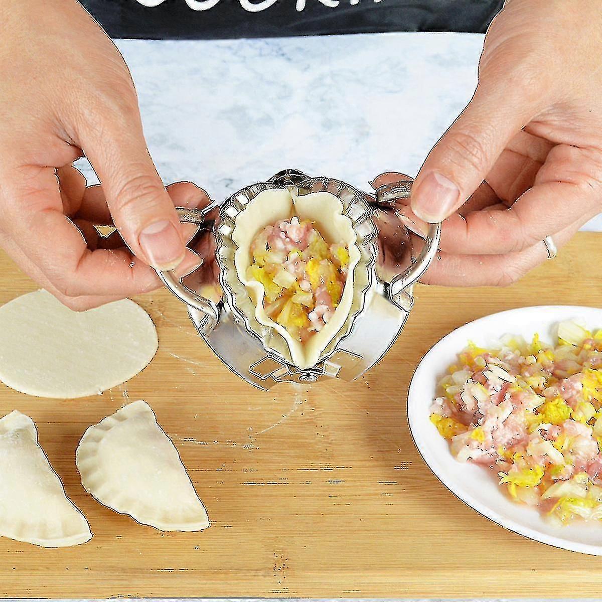 صانع إمبانادا كبير، 6 بوصة ستانلس ستيل إمبانادا الصحافة، أدوات المعجنات، فطيرة جيب