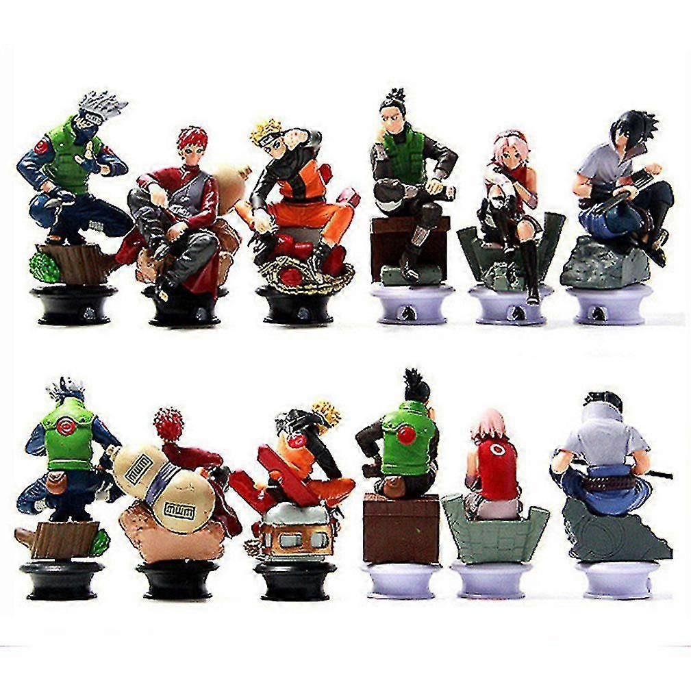 Naruto Action Figur Lekety 6 stk