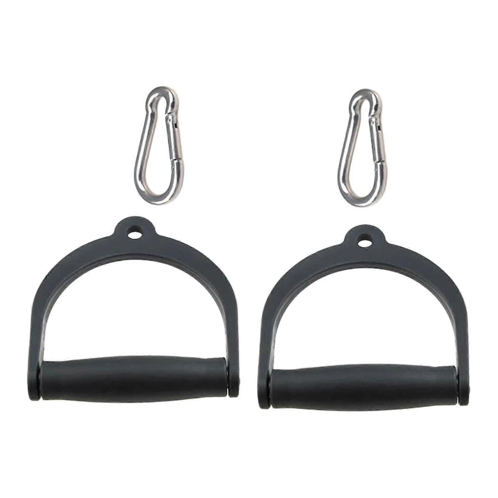 LAT Pulldown Attachment D Handle for Bodybuilding Weight Lifting Working Out