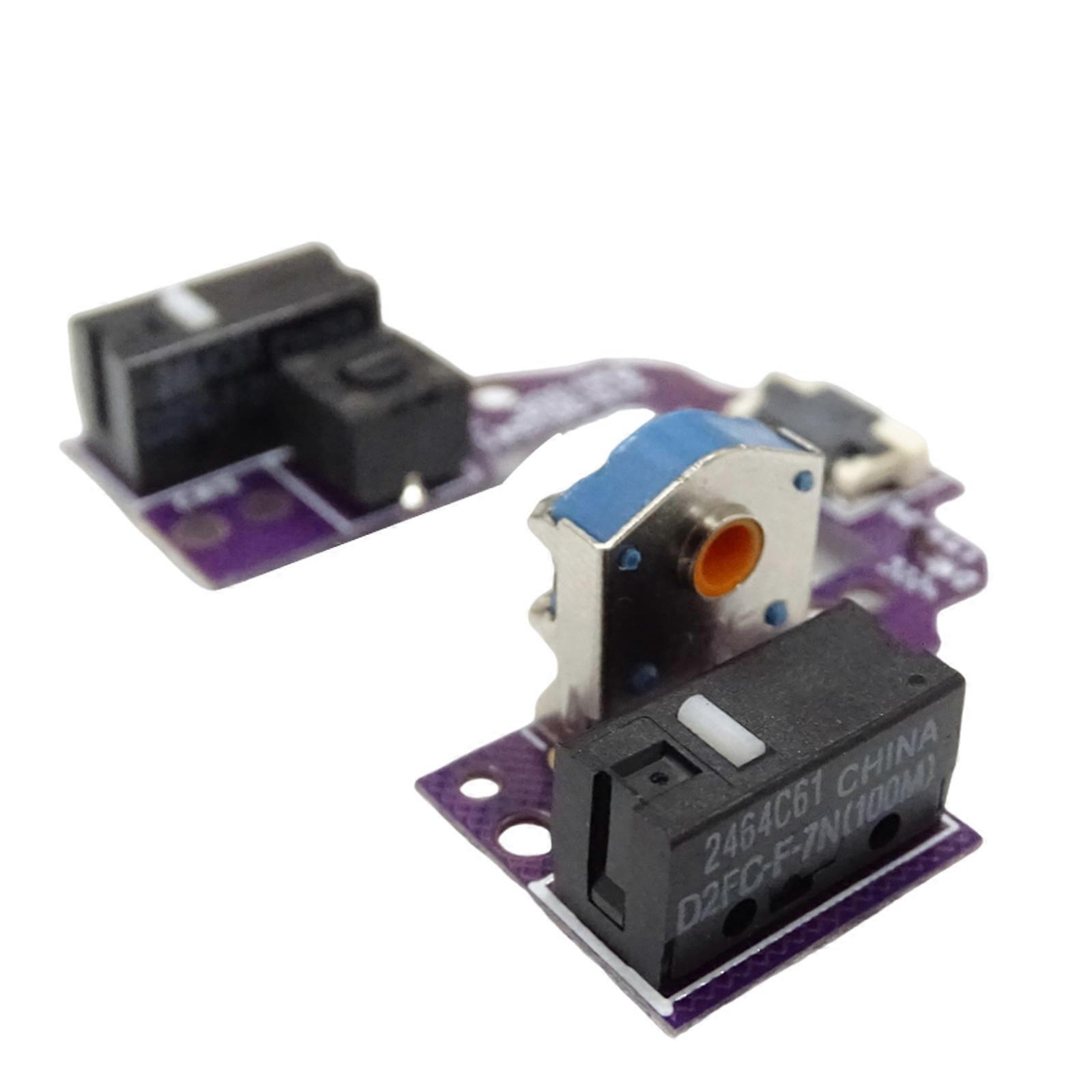 Mouse Microswitch Circuit Board Mouse Mainboard With Dust Resistant Mouse Encoders Decoders For GProX Mouse Multicolor