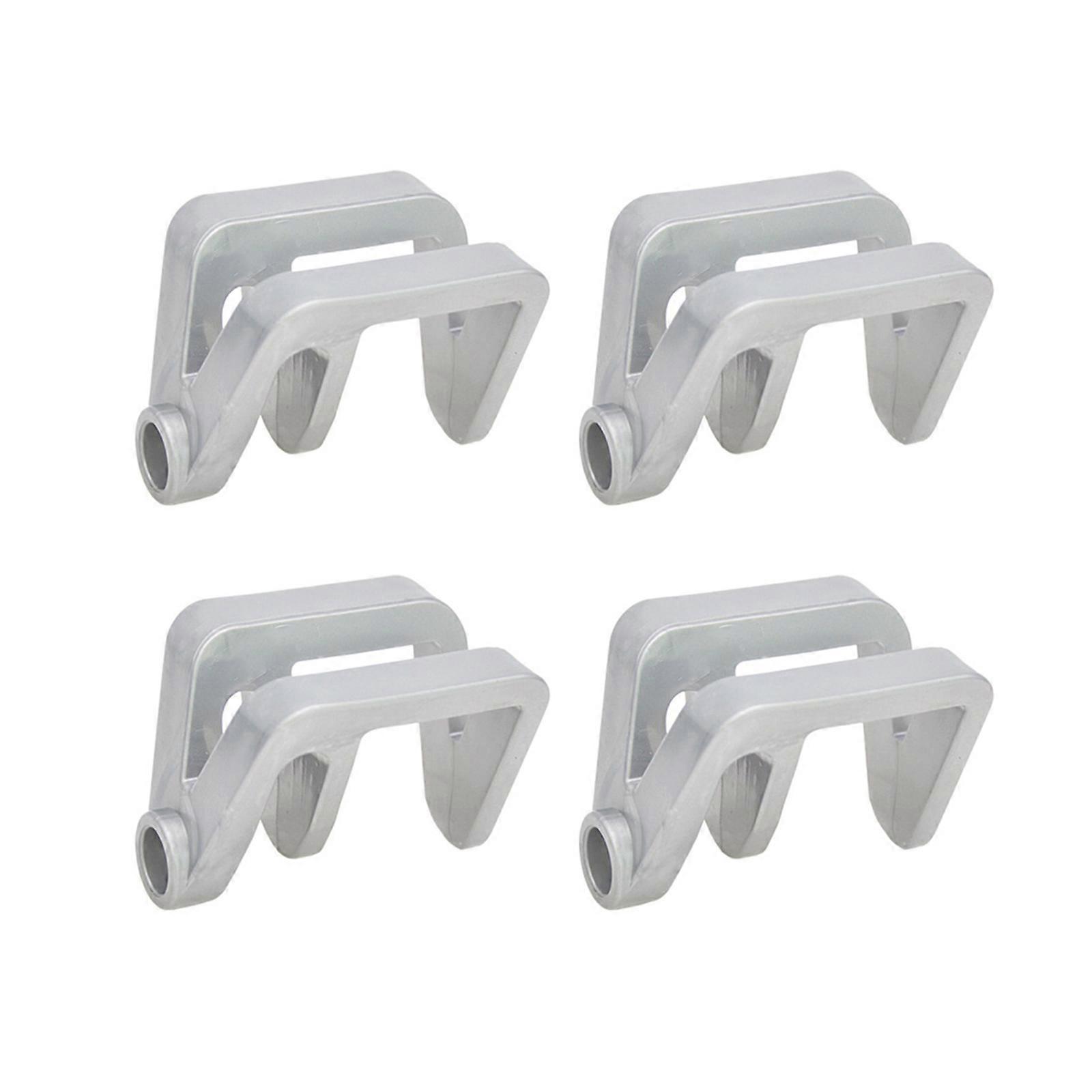 4pcs Quickly Release Dock Bumper Easyly Install Boats Paddles Bumper Hook Suitable for Various Size  Light Grey