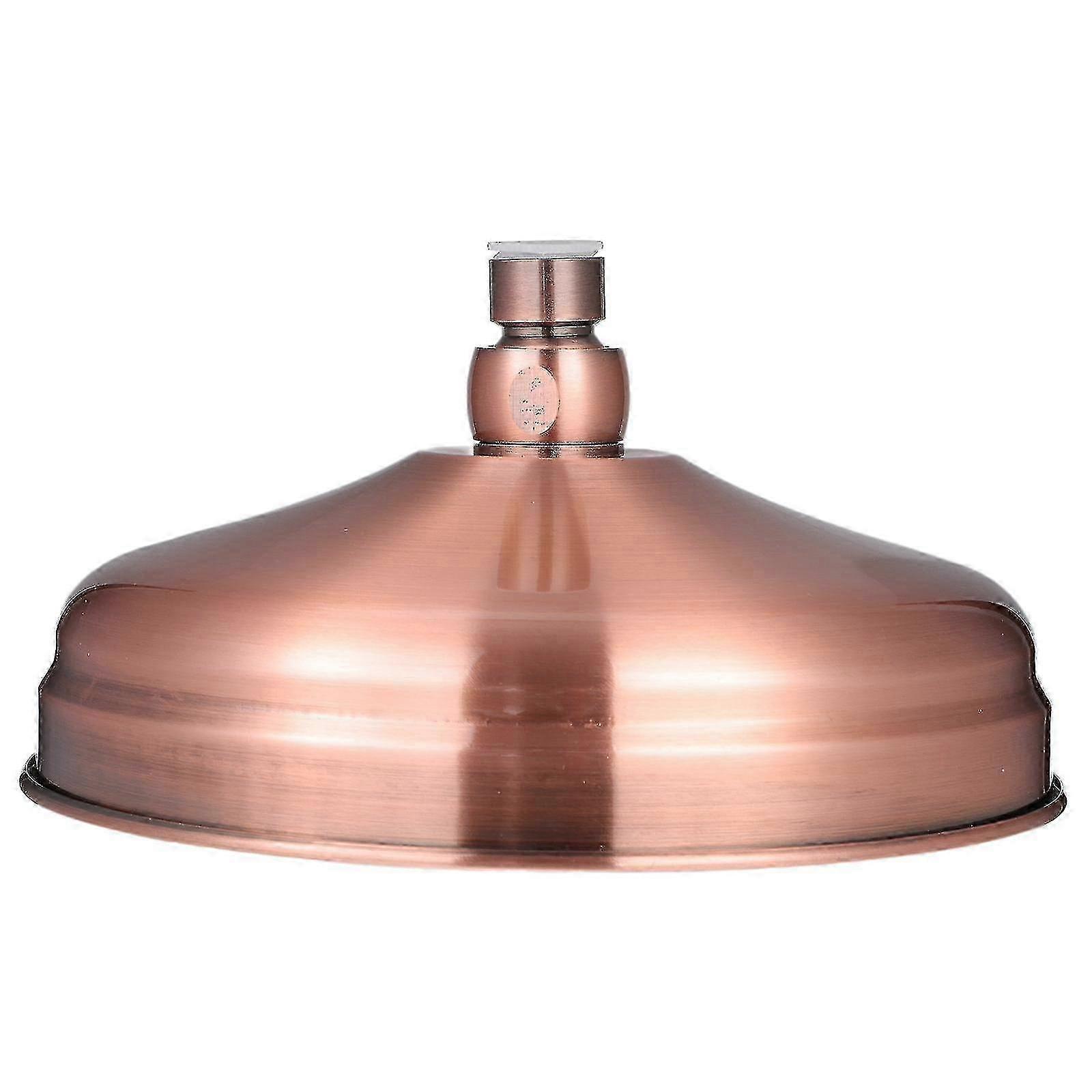 High Pressure Copper Rain Shower Head with Bath Jets, Round Spa Design