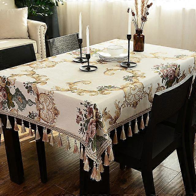 European Table Cloth Cloth Tablecloth Household Rectangular Modern Simple Tea Table Mat Small Fresh