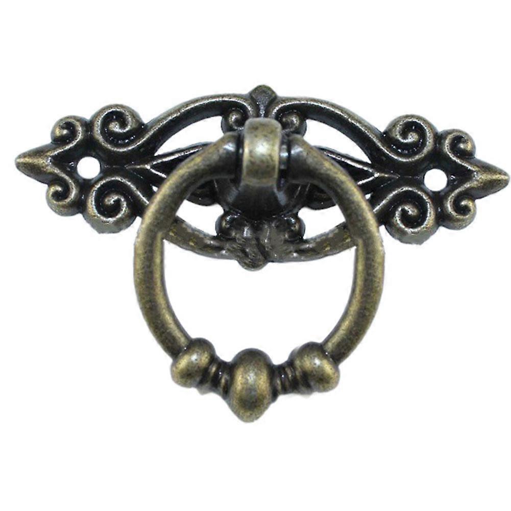 Pièces de quincaillerie suspendues pour commodes à poignées en alliage antique
