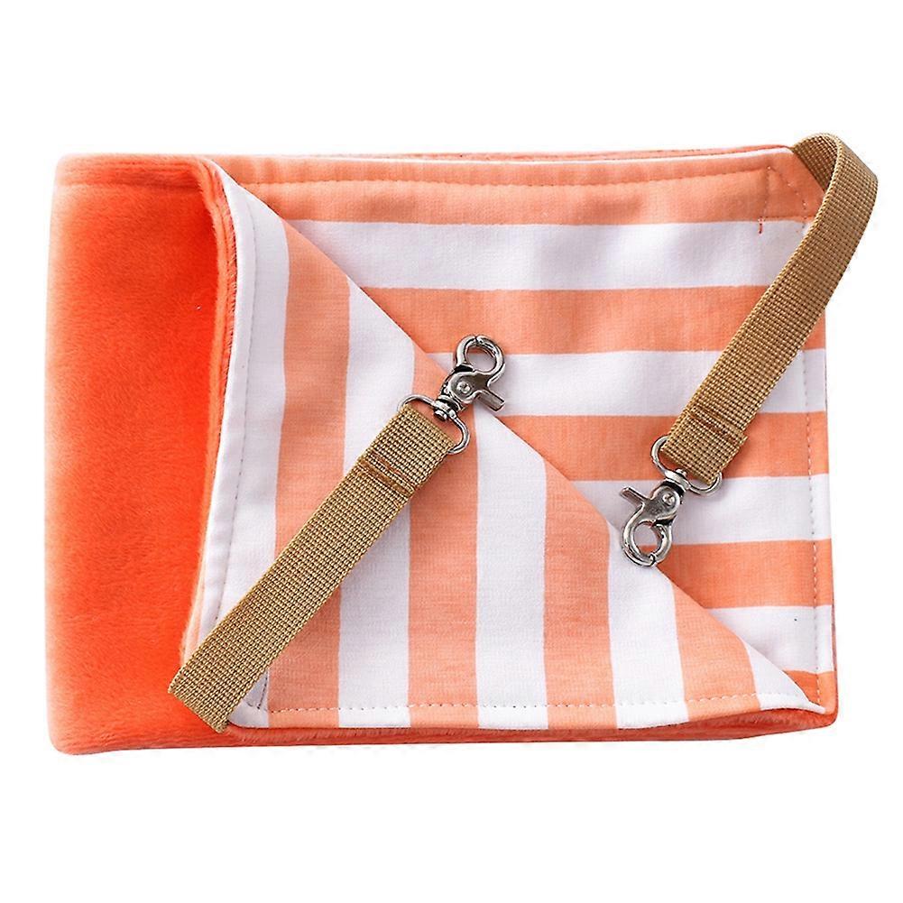 1PC Stripe Pet Hammock, Double-Sided Cat Cushion Bed