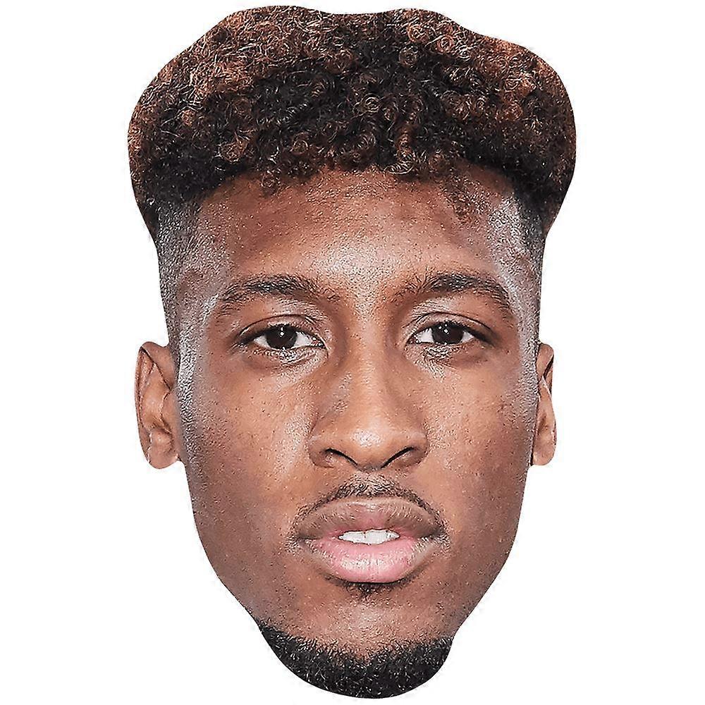 Kingsley Coman (Curls) Celebrity Mask, Flat Card Face