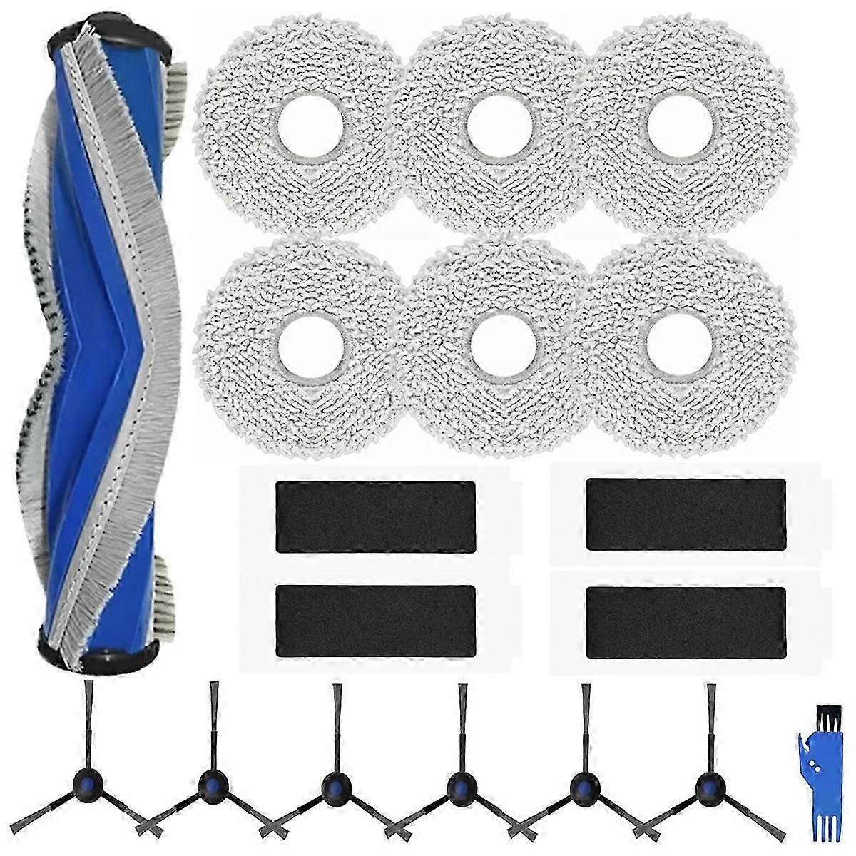 T30S/ T30Sコンボ/ T30 PROオムニ M12 Pro掃除機用 メインサイドブラシ HEPAフィルター モップクロス