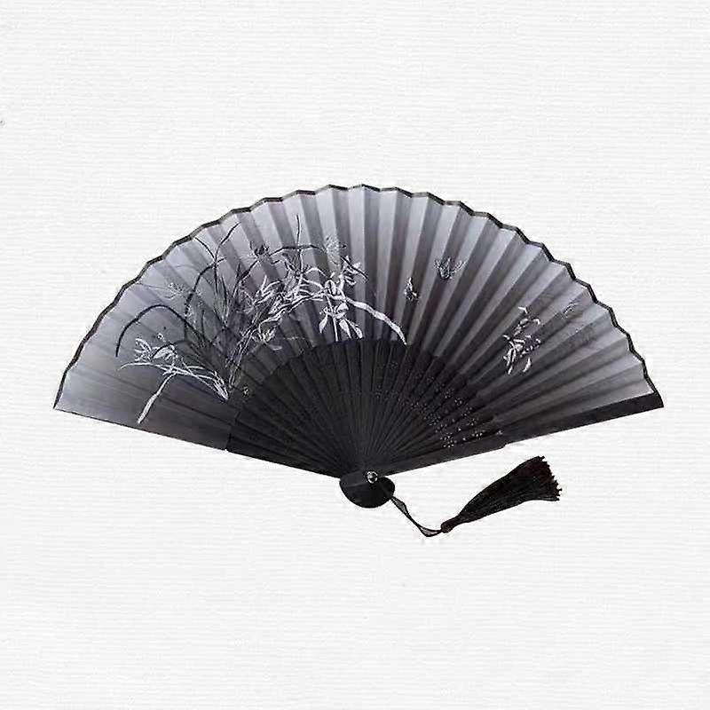 Solfjäder Siden med Tofs - Olika Färger