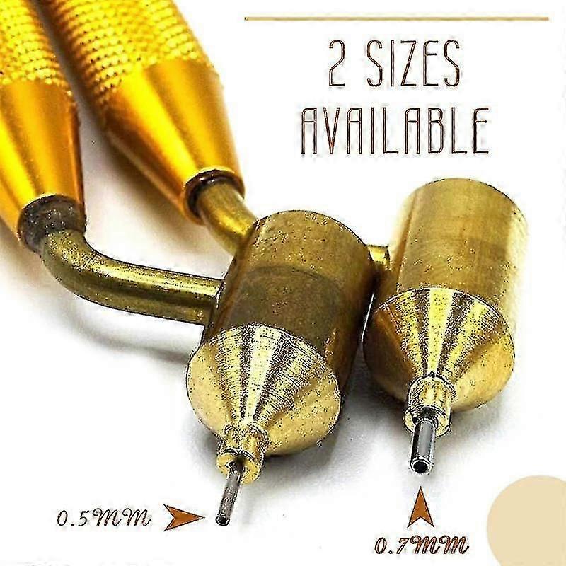 Fine Line Fluid Writer Paint Applicator Pen Precision Touch Up Paint Tip Brass Construction