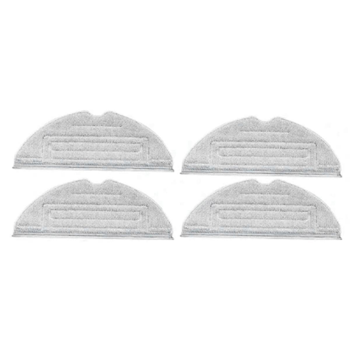 For S8 S8+ / S7 S7+ Vacuum Cleaner Robot Mop Cloths 4pcs