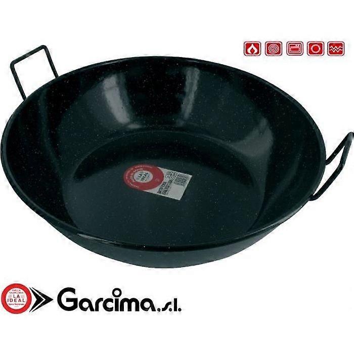 Paellera Hueca Esmaltada Garcima 60CM