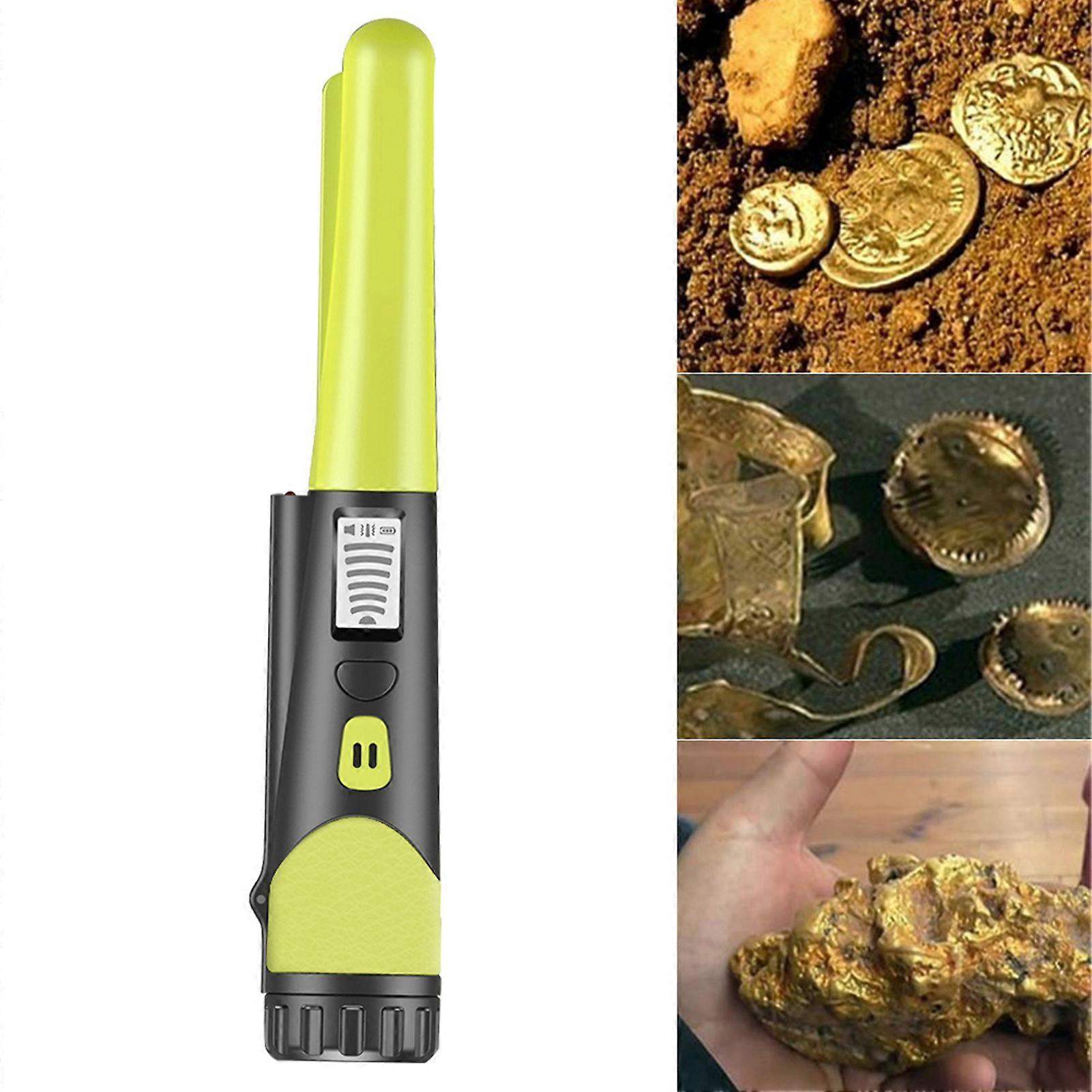 Portable Small Size Handheld Metal Detector Metal Finder Treasure Finder High Precisions Multipurpose Metal Detector with LCD Display Screen for