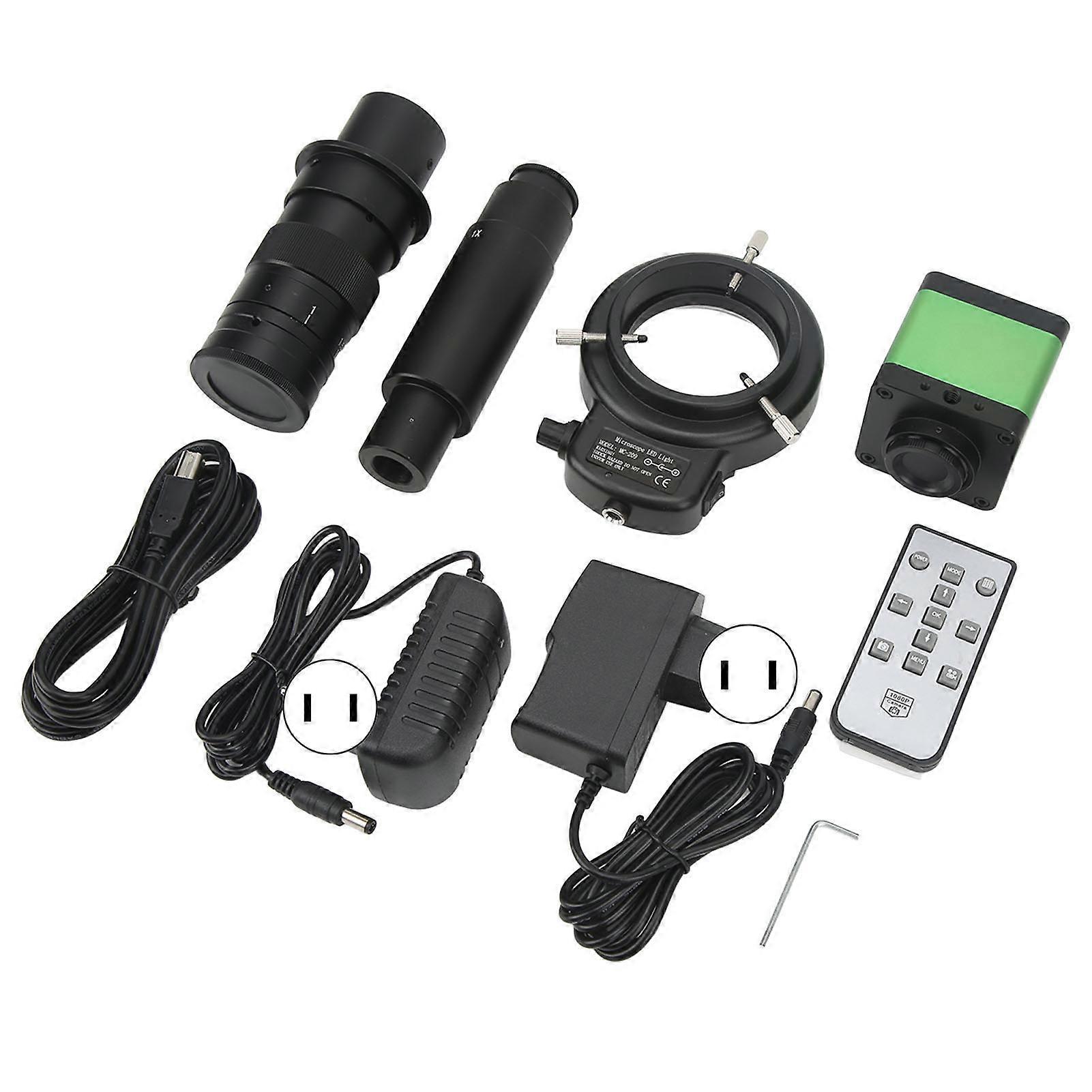 48MP Industry Microscope Camera USB 1080P 300X Zoom C Mount