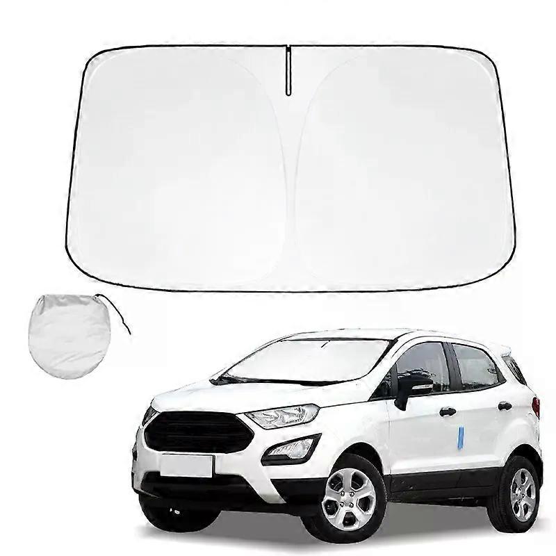 الزجاج الأمامي للسيارة الظل الشمسي لفورد Ecosport Sunshade Summer Visor Protector كتل قابلة للطي ملحقات حماية الأشعة فوق البنفسجية