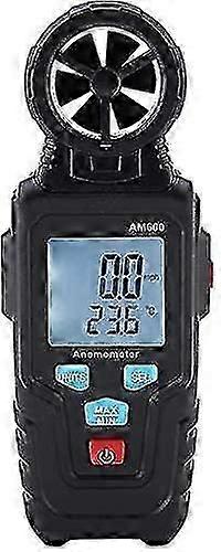 Anemometer Tool, Am600 Sensitive Digital Anemometer Wind Speed Speed Meter Thermometer With Backlit Lcd Measure_m24