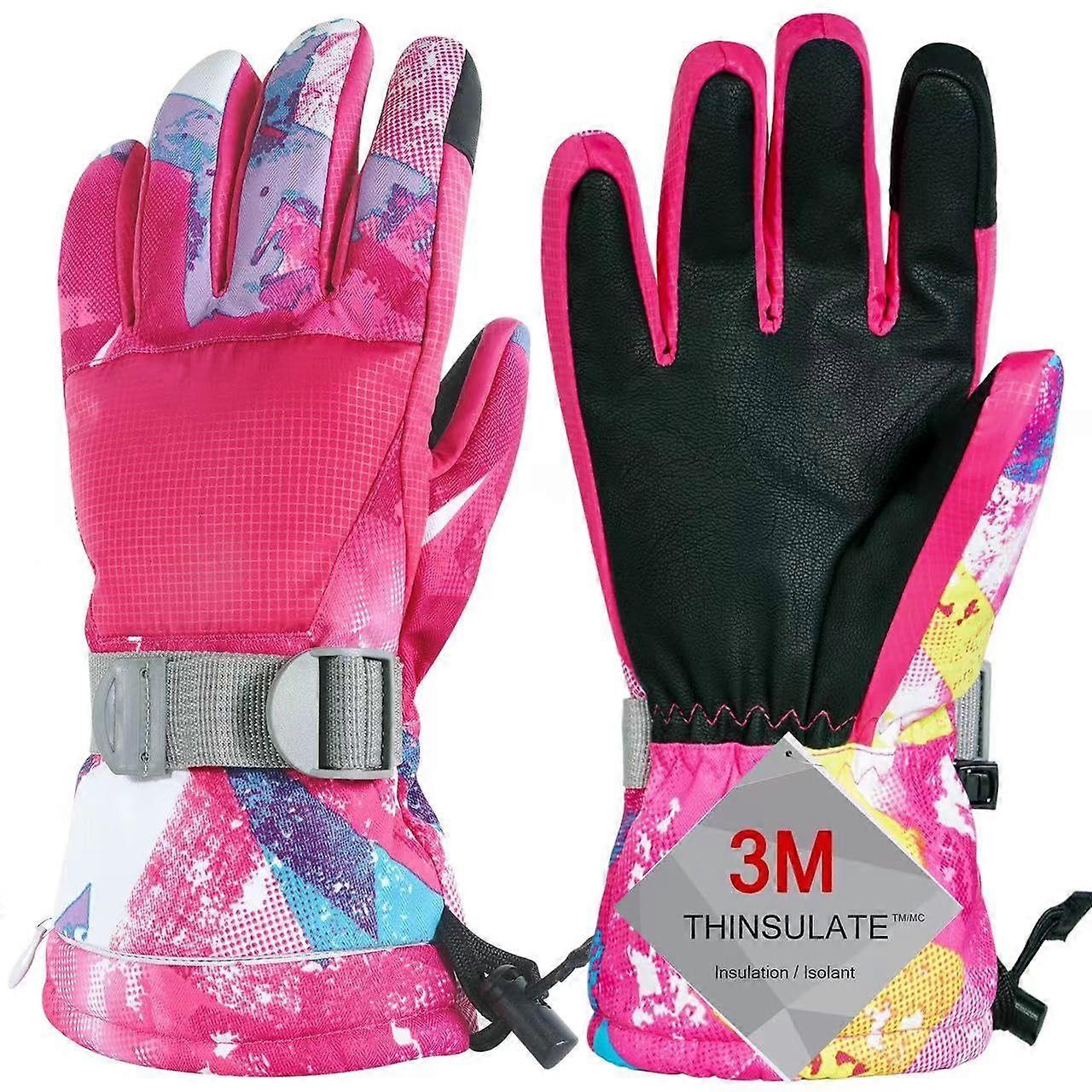 Ski Gloves Kar Winter Waterproof Breathable Warm Insulated Lined