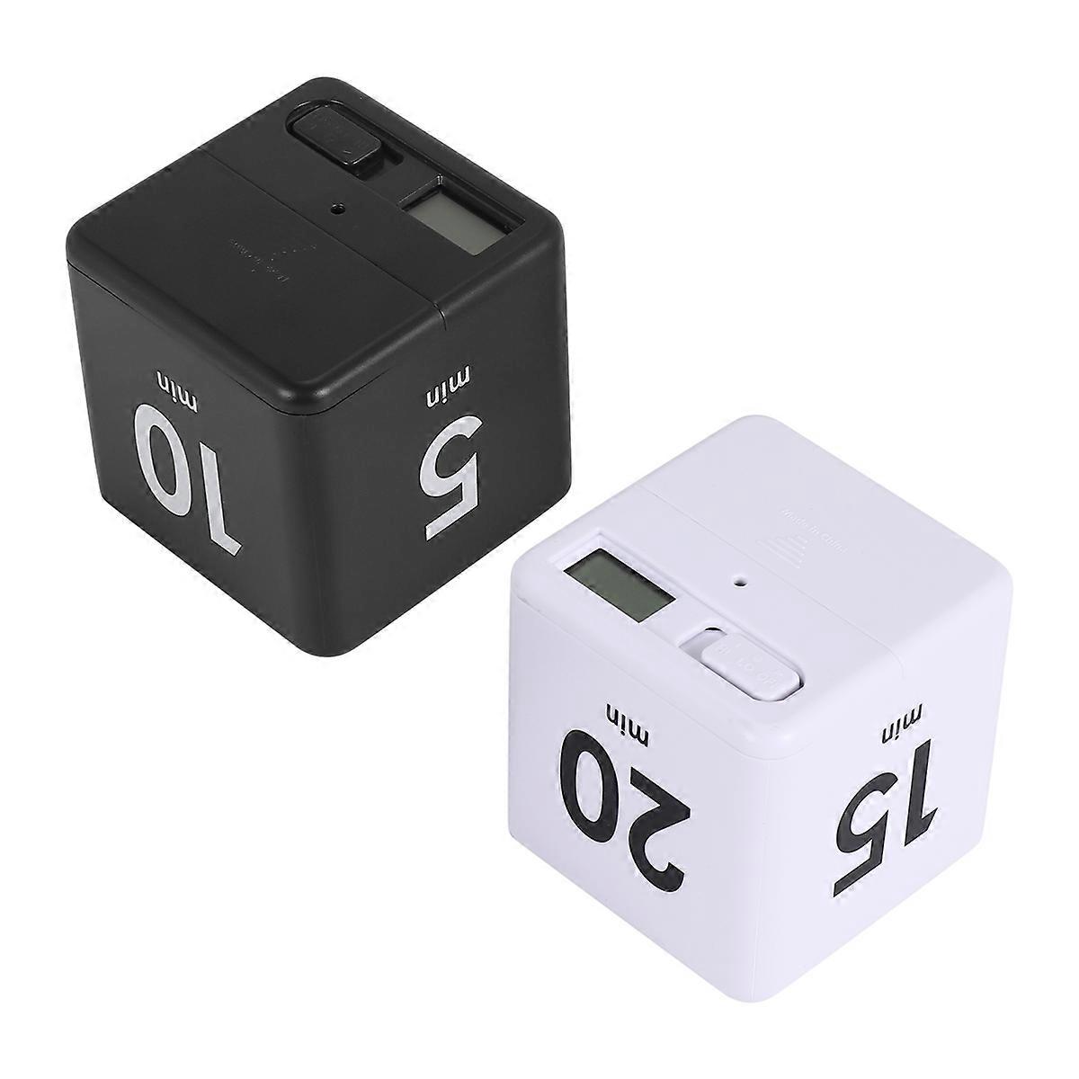 2PCS Cube Management and Countdown,15-20-30-60Minutes