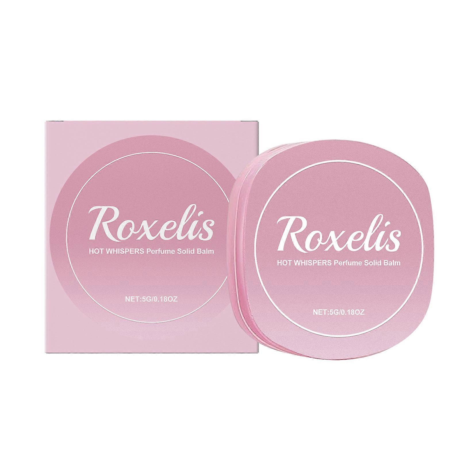 Rose Fragrance Solid Balm Elegant, refreshing, silky and light fragrance portable pocket solid scent