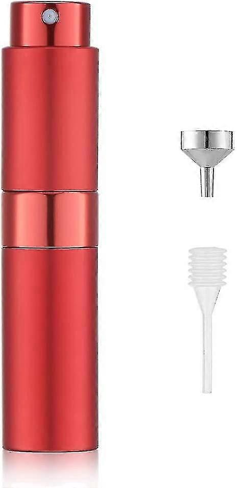 8ml Aluminum Perfume Atomizer Refillable Empty, Travel Perfume Atomizer For Women And Men