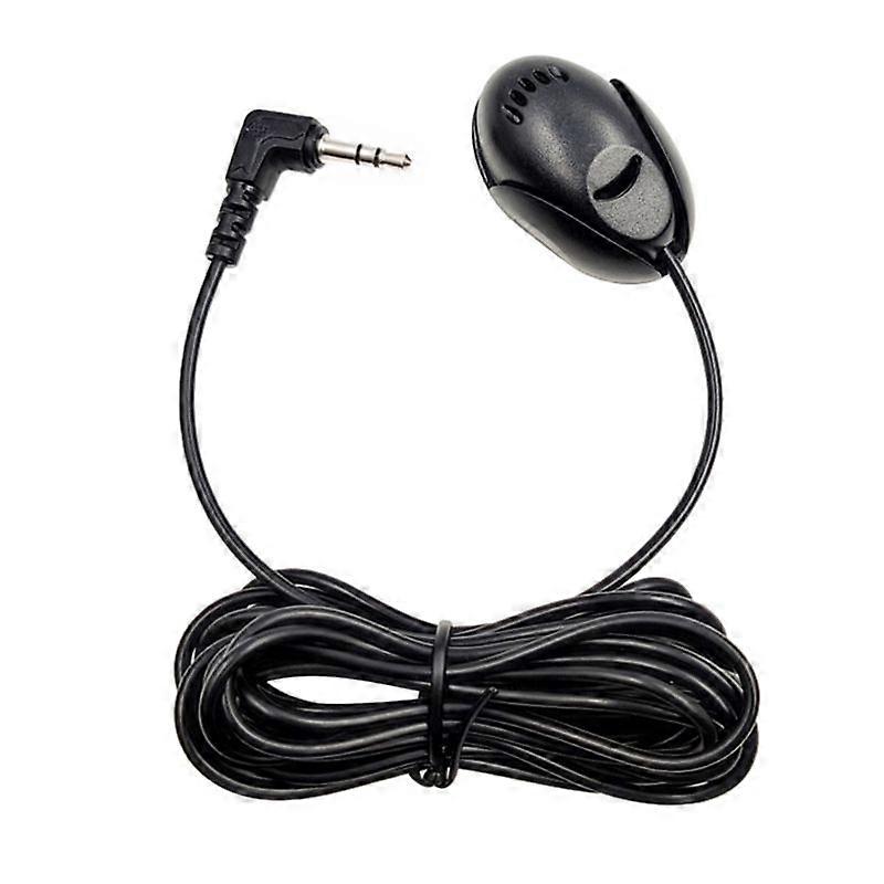 Mini 3.5mm Wired Paste Type External Microphone Car Audio Mic For Laptop DVD