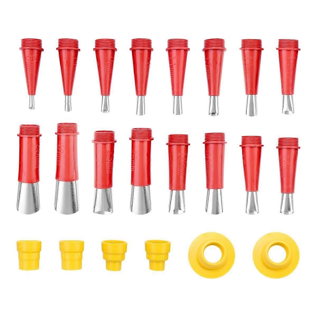 22Pcs Stainless Steel Caulk Nozzle Applicator Caulking Finisher Glue Silicone Sealant Finishing Tool Kitchen Bathroom