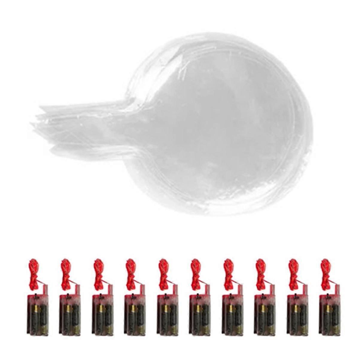 Light Up LED Balloons Clear Balloons Glow Bubble Balloons Lights Christmas Valentines Day Wedding Birthday Decor,E