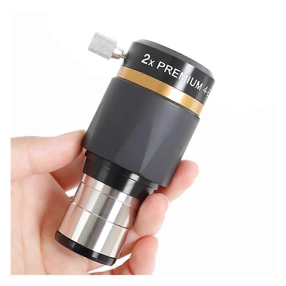 Extinction Magnifying Mirror 2X 3X 4X 5X Barlow Astronomical Telescope Accessories 1.25 Inches 31.7mm(2X)