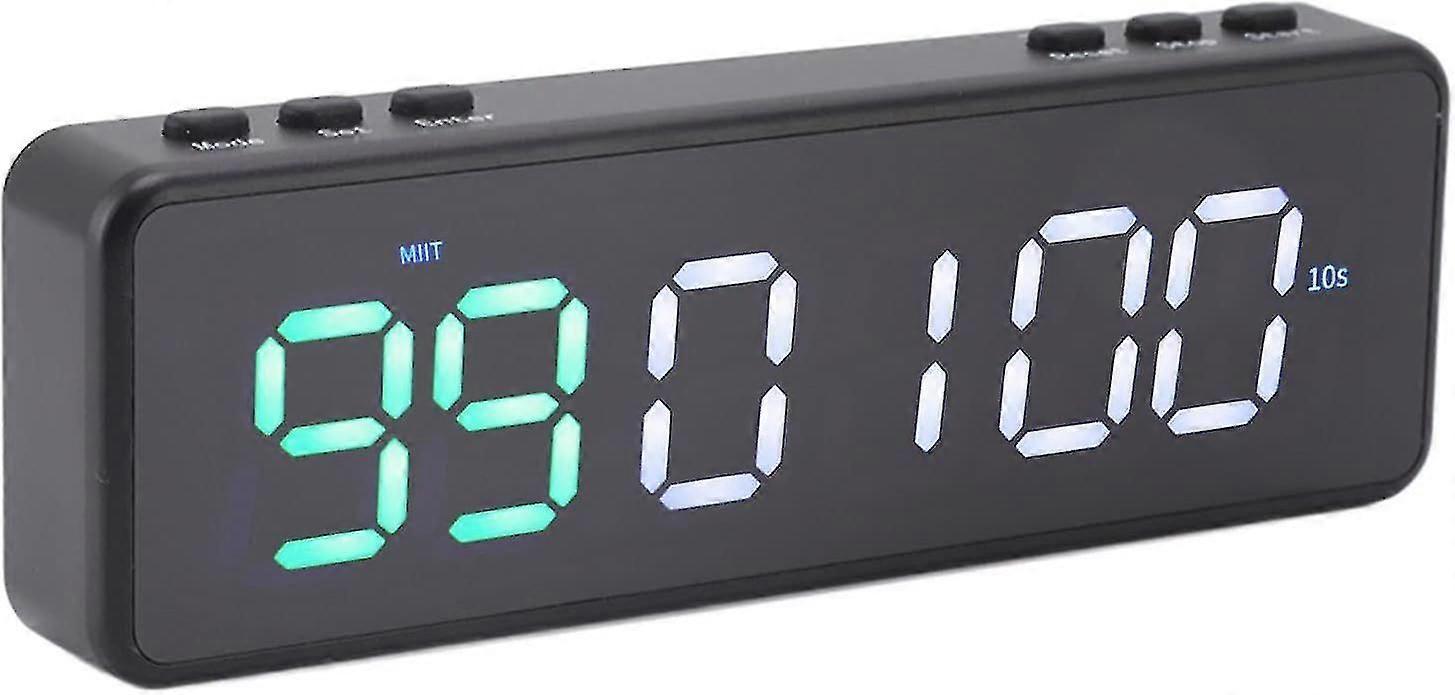Led Display Timer,usb Portable Gym Timer Multifunction Display Interval Timer For Home