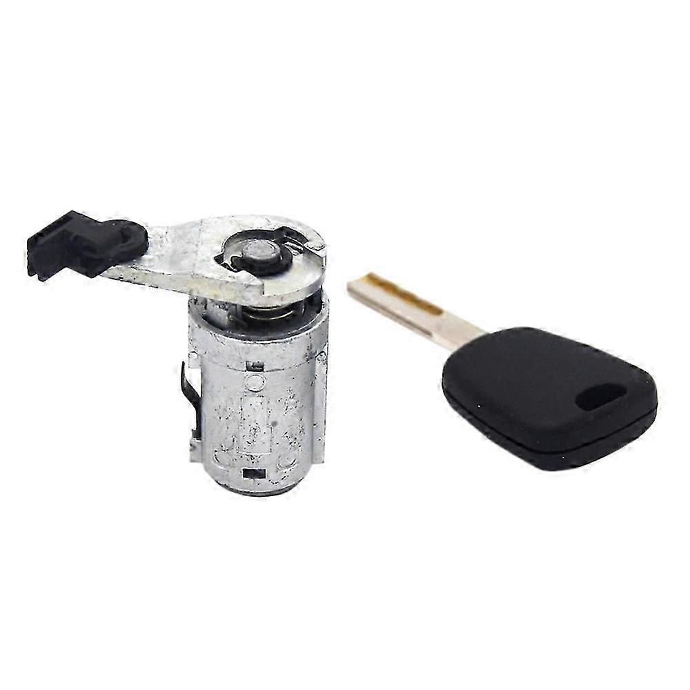 Car Front Door Ignition Switch Door Lock Ignition Switch Barrel Lock with Keys for New 307
