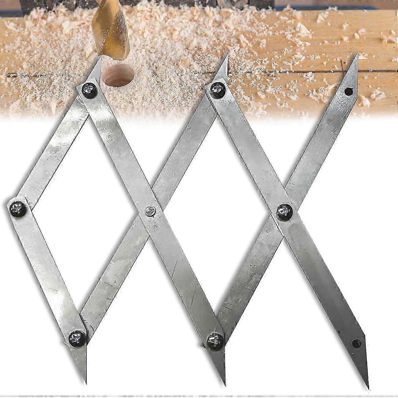 3 Point Center Finder for Precise Measurements, Center Finder Woodworking, Center Finder Tool, Center Point Finder, Center Marking Tool for Woodworkin