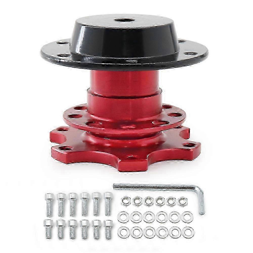 Aluminium Quick Release Hub Adapter för 6-håls ratt Universal