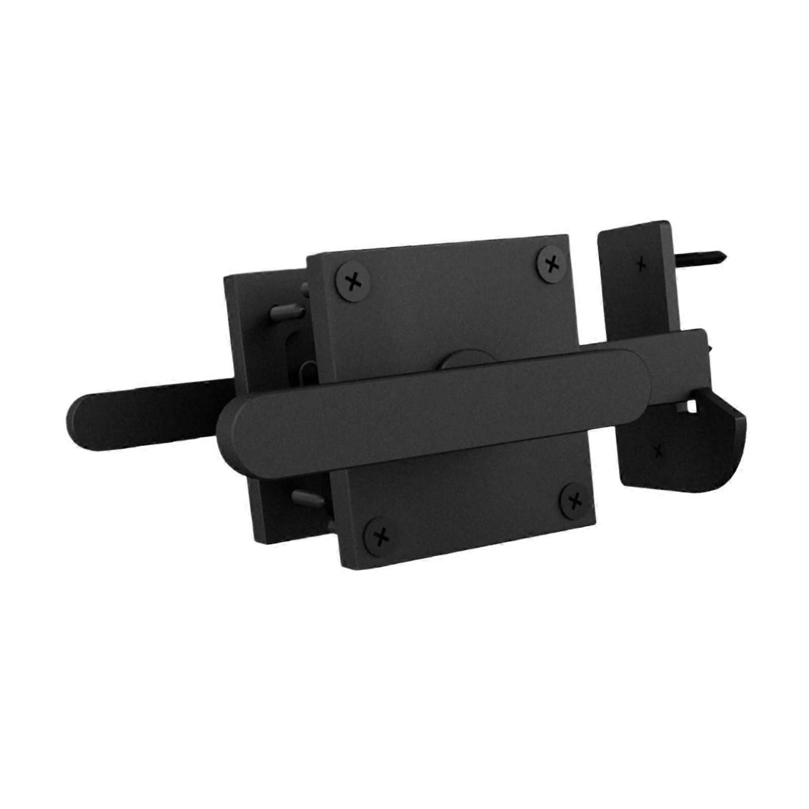 Double Side Gate Latch Gate Hardware for Outdoor Fence Tool Shed Backyard