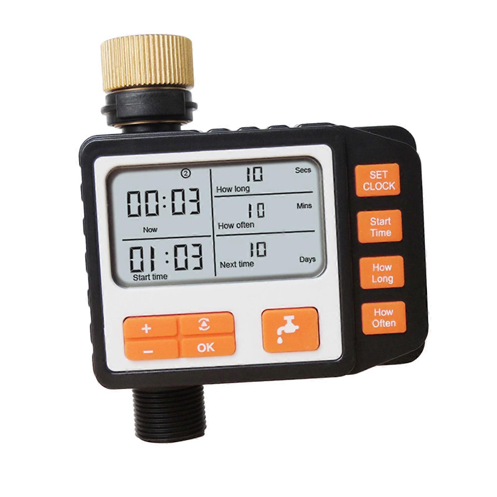 Garden Water Tap Timer Lawn Sprinkler System Irrigation Controller