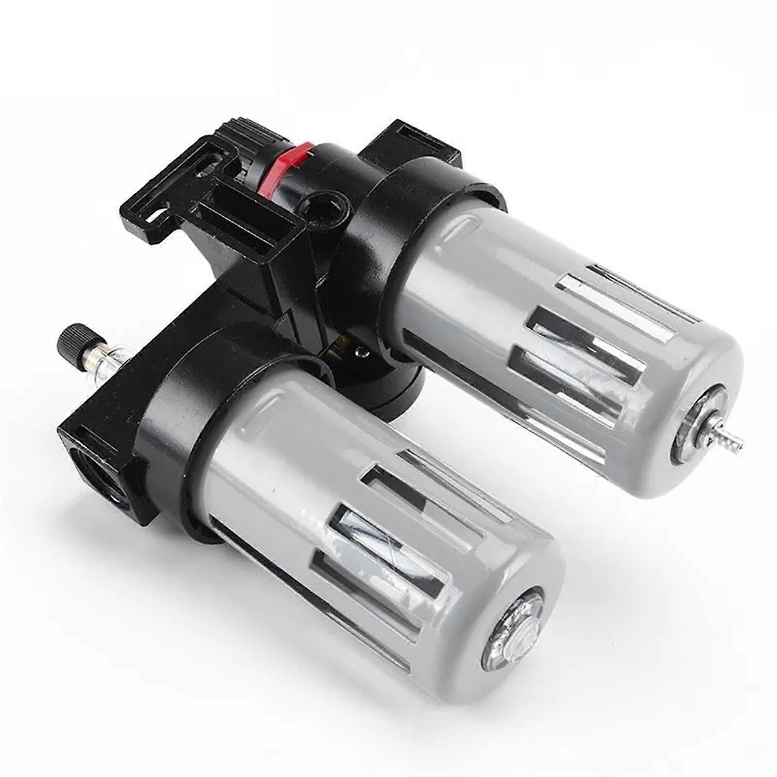 Oil Water Separator Filter Regulator Prep Unit for Air Compressor 1/4 3/8 1/2 Compatible with BFC2000/3000/4000