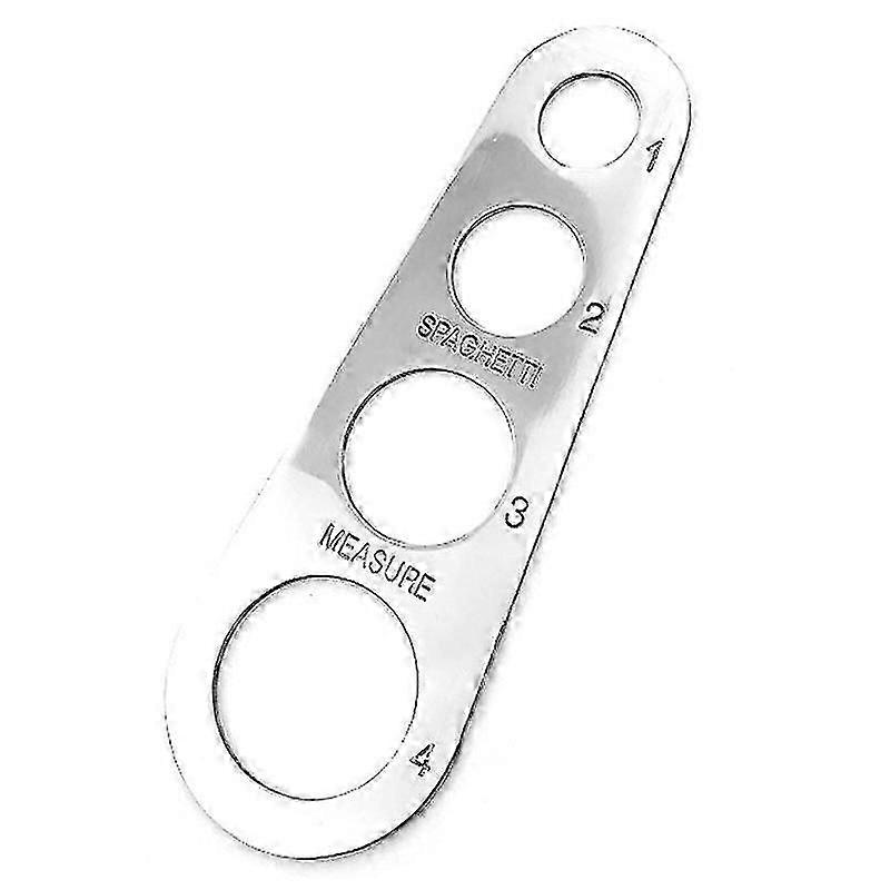 Spaghetti Measurer, Kitchen Tool For Measuring Amount Of Spaghetti With 4 Measuring Holes (measures Up To Four Adult Servings)