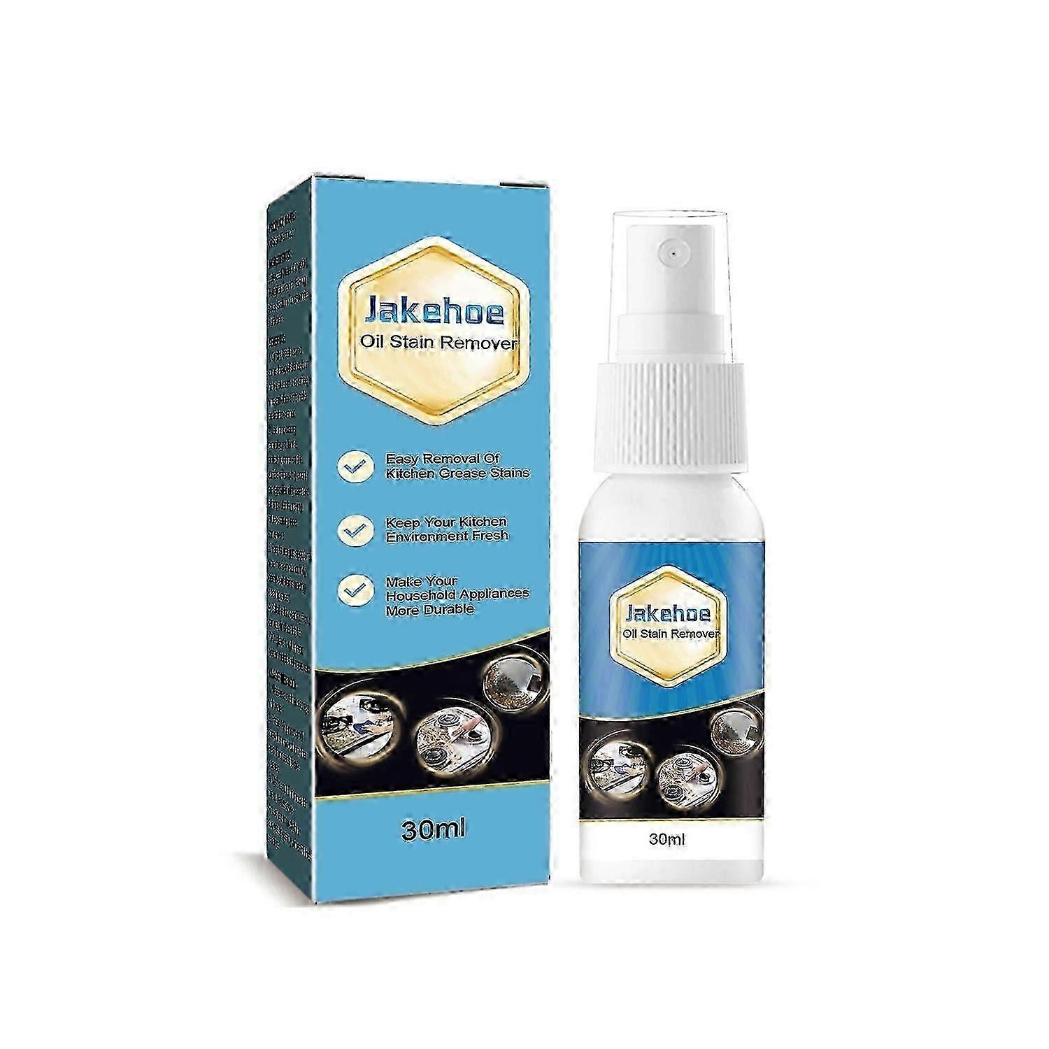 Jakehoe 油污去除剂厨房抽油烟机炉灶洗脸盆重油污污垢清洁剂油污