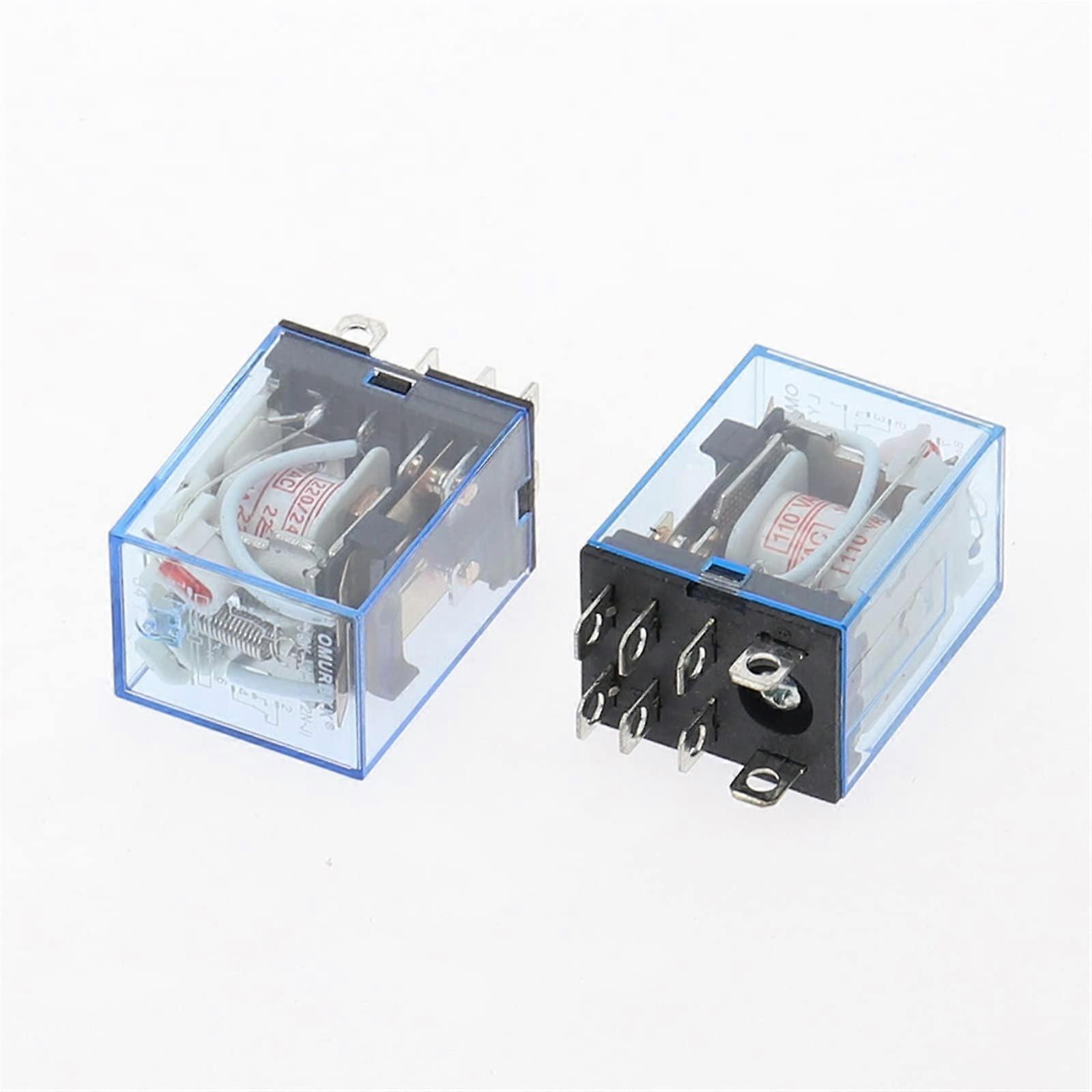1Pcs LY2NJ HH62P HHC68A2Z Electronic Micro Mini Electromagnetic Relay 10A 8PIN Coil DPDT DC12V 24V AC110V 220V (Size : AC 36V)