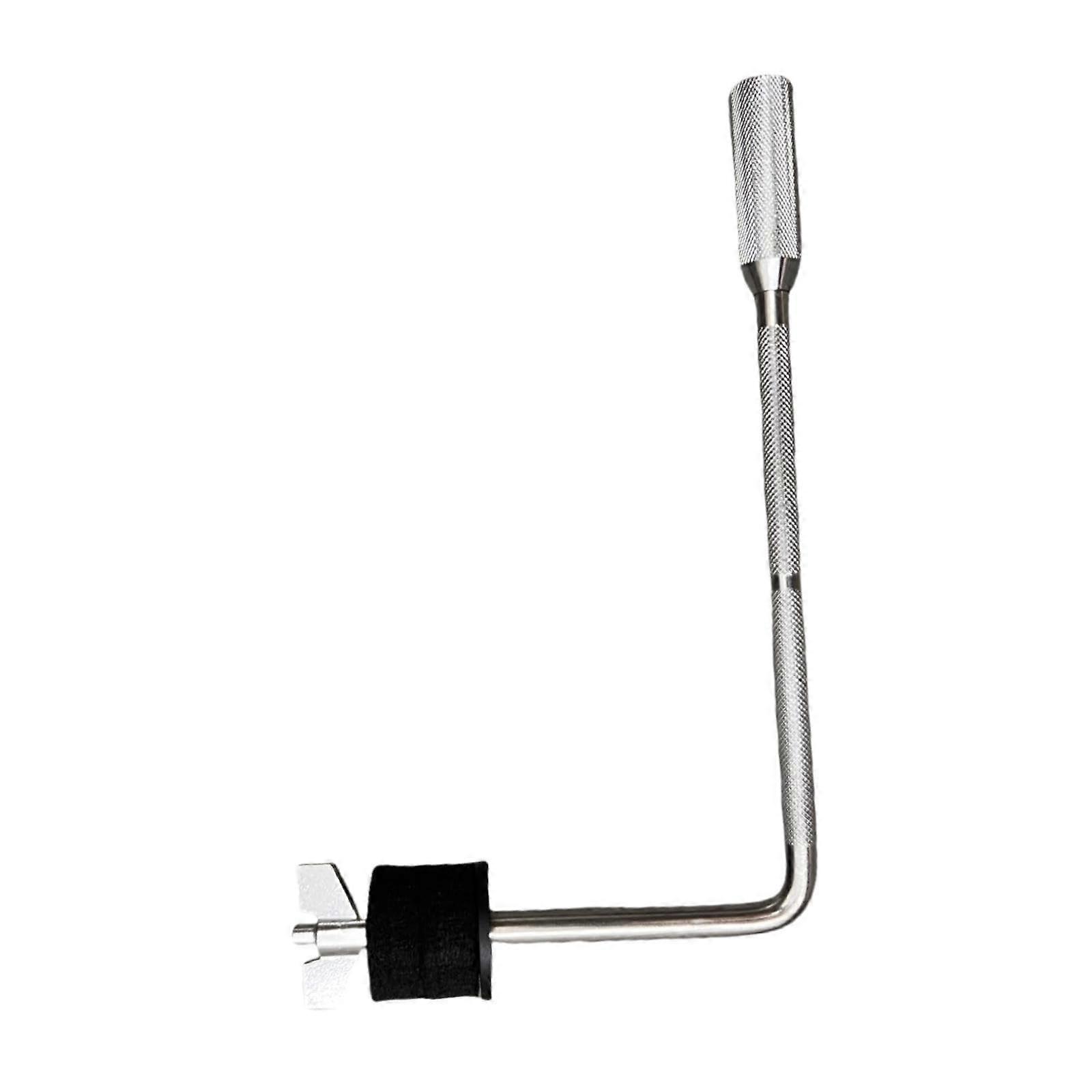 Sturdy Metal Drum Set Percussion Mounting Arm with LShaped Rod, Cymbal Rod