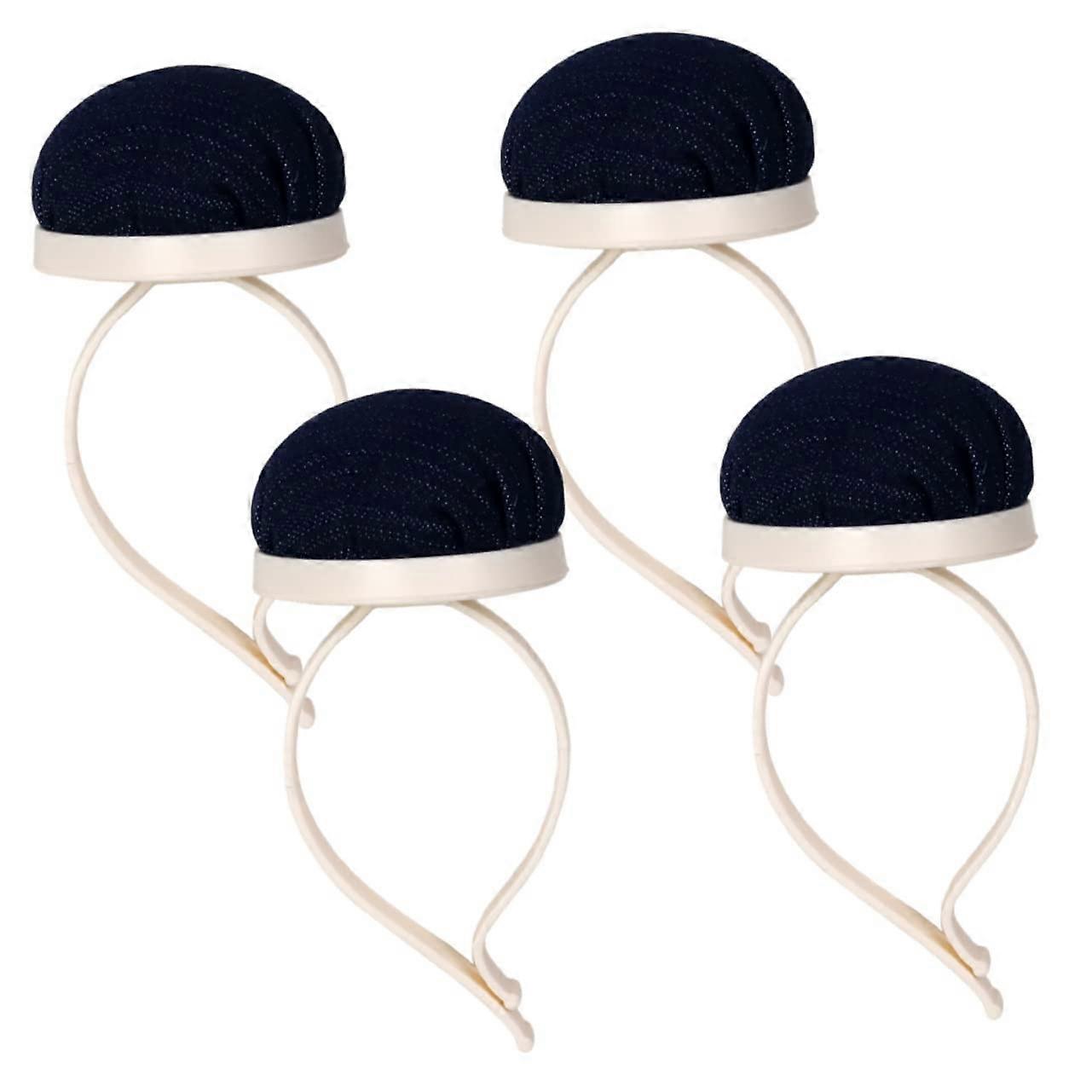 Fashionable Wrist Pin Set of 4 Reusable Sewing Holders Compact and Comfortable for Quilting and Embroidery Projects