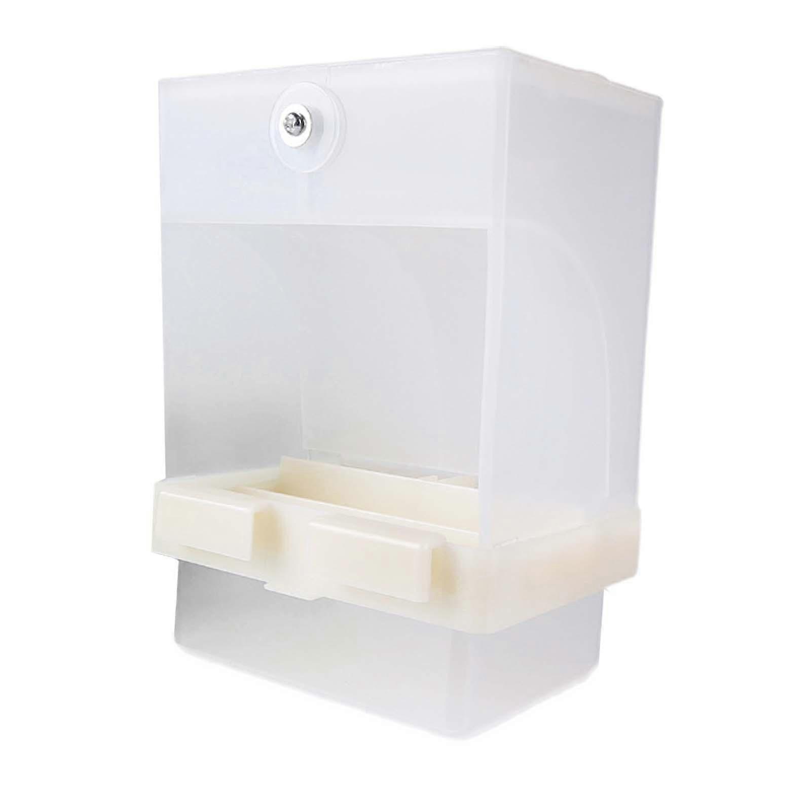 Automatic Bird Feeder Parrot Seed Feeder for Small and Medium Parrot Finch