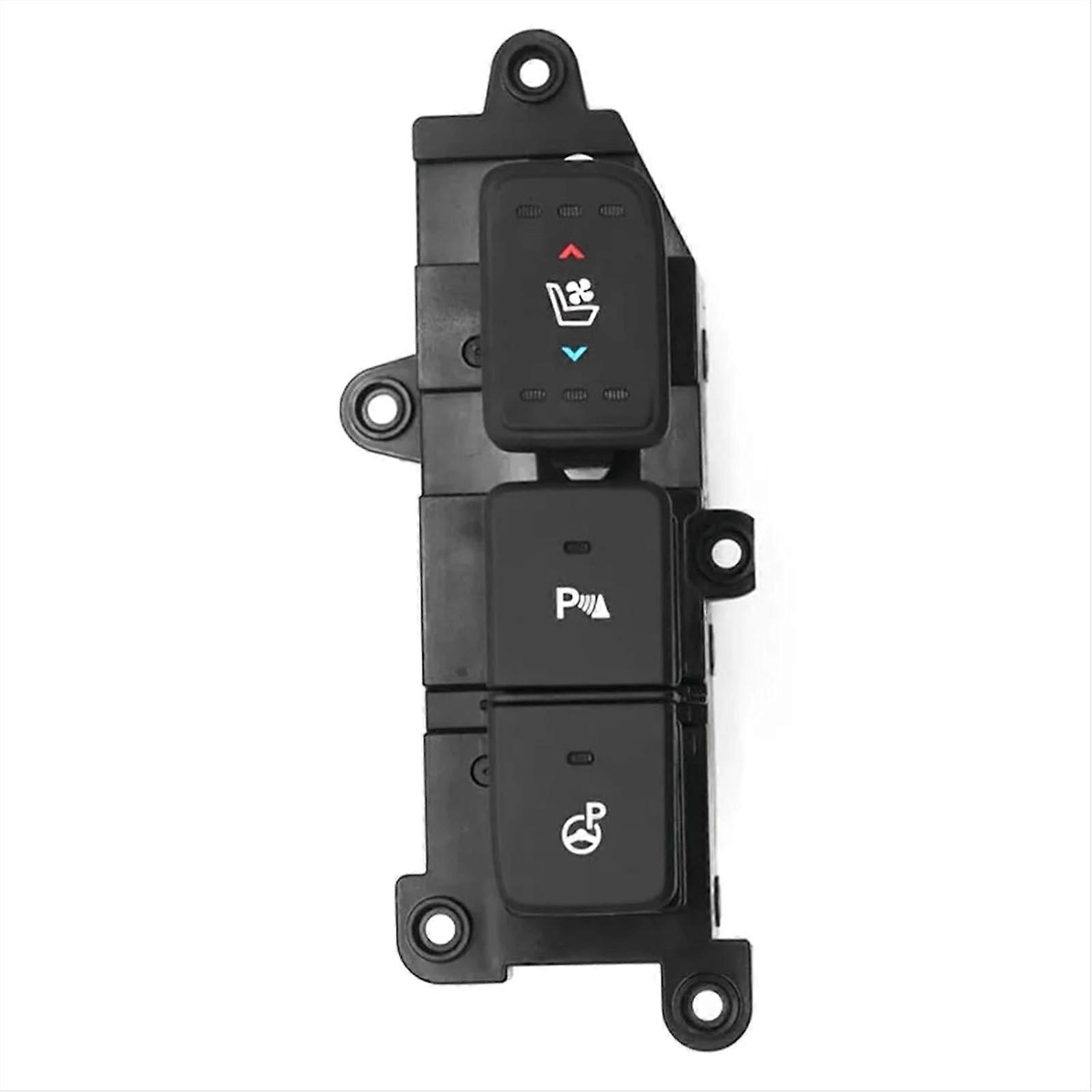 Automotive Accessories Ventilated Heating Button Electronic Handbrake Switch Button for 2013-2016 Indicator Switch