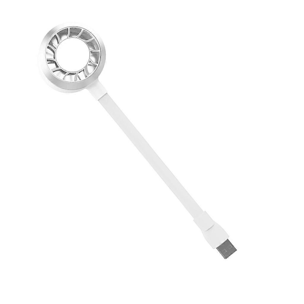 2 in1 USB Light Fan with Adjustable Angle and 4 Wind Speed Led Light