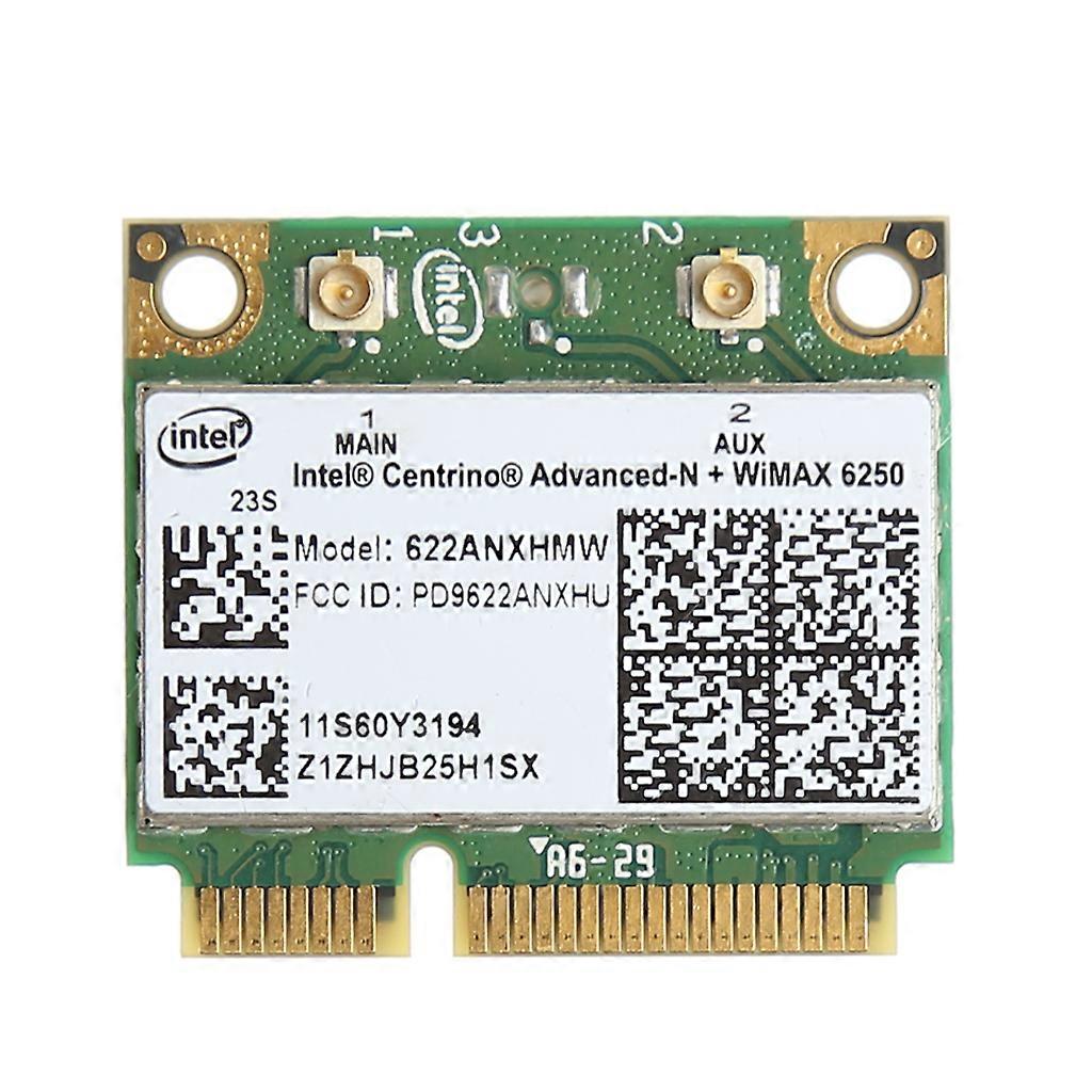 Mini PC-E Wireless Network Card,  300Mbps 2.4 / 5GHz Dual-Band Wireless LAN Card for Intel Advanced-N WiMAX 6250 for IBM