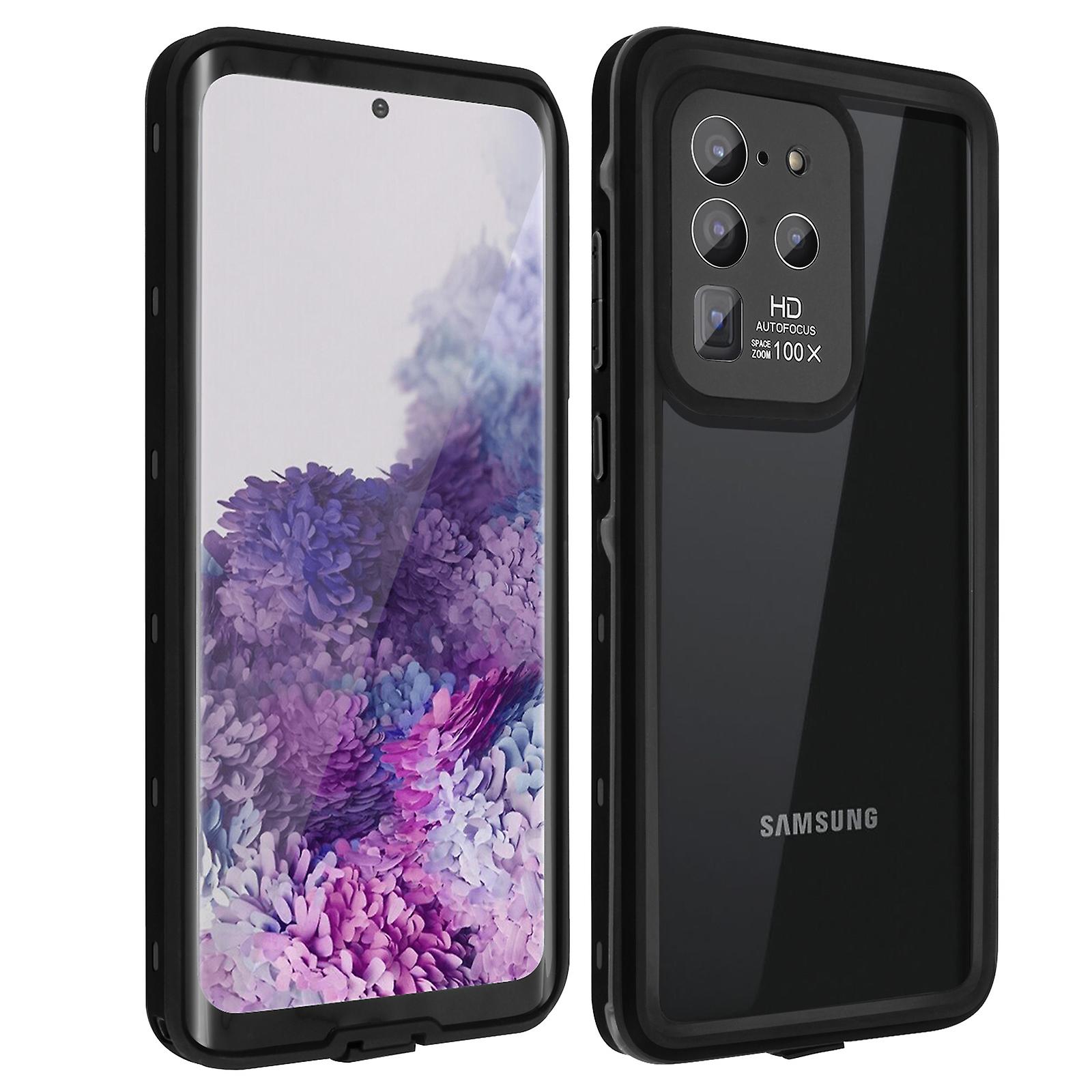 Koruyucu Kapak Galaxy S20 Ultra Bi-materia Su Geçirmez Pelikula Redpepper Siyah